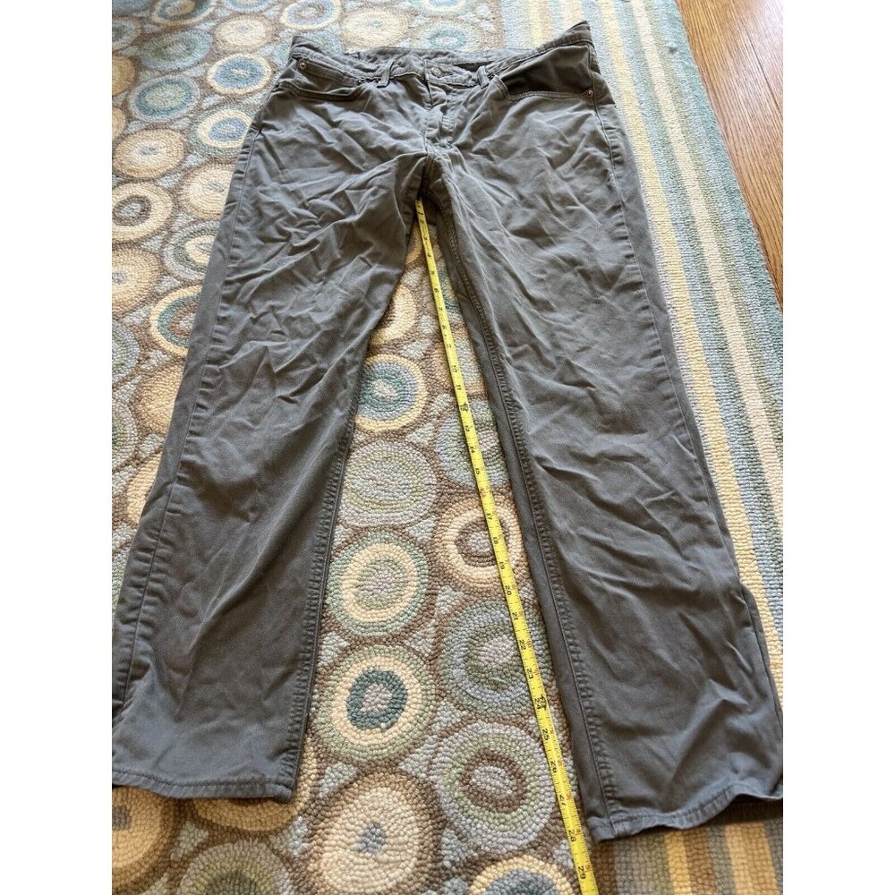 Levis 511 Jeans Mens 36x30 Gray Wash Flex Slim Tapered Leg Stretch